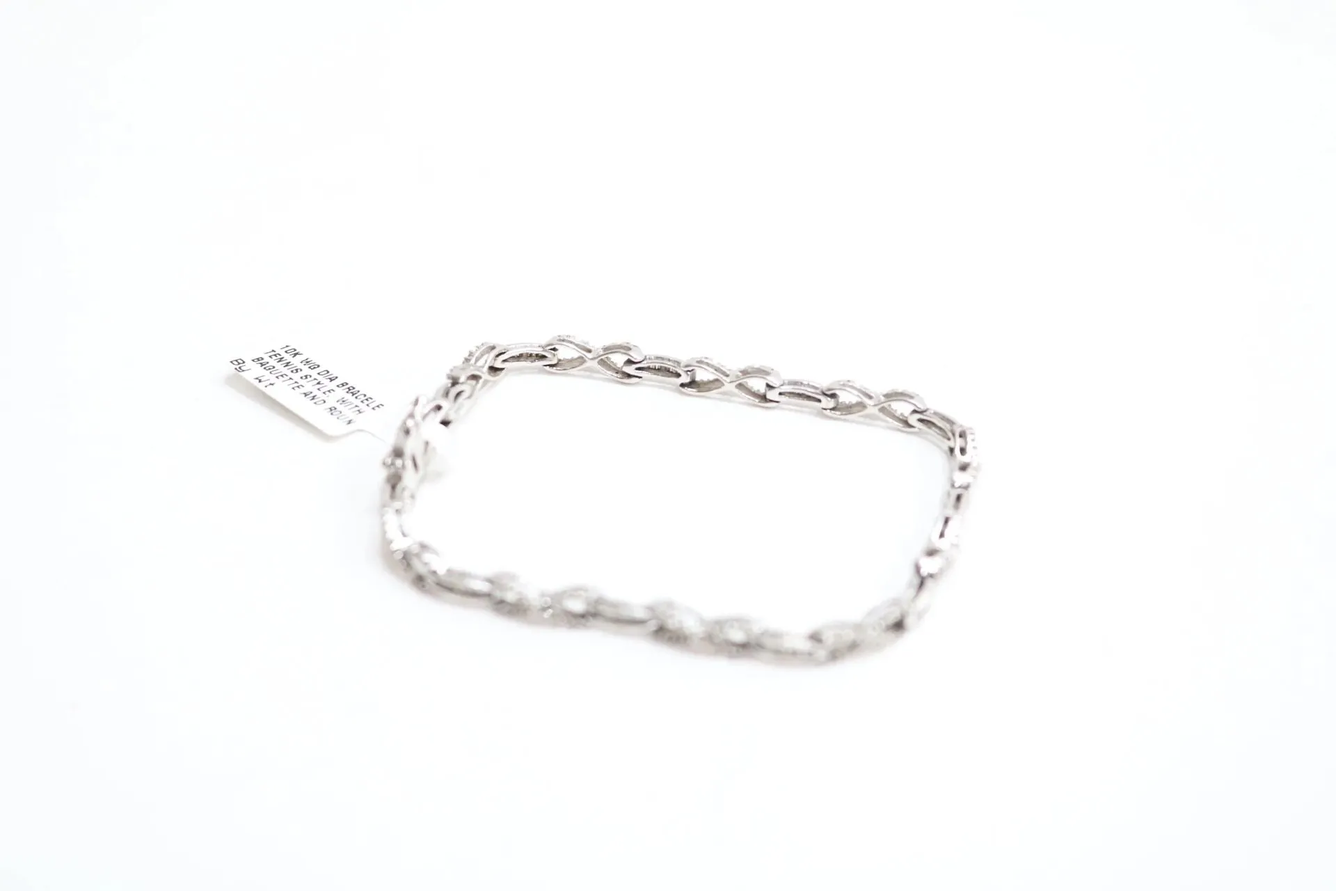 10K White Gold Diamond Tennis Bracelet (Length 8 Inches) 2.72 CTW (Local pick-up only) Clearance Sale!!!