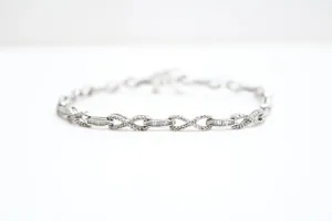 10K White Gold Diamond Tennis Bracelet (Length 8 Inches) 2.72 CTW (Local pick-up only) Clearance Sale!!!