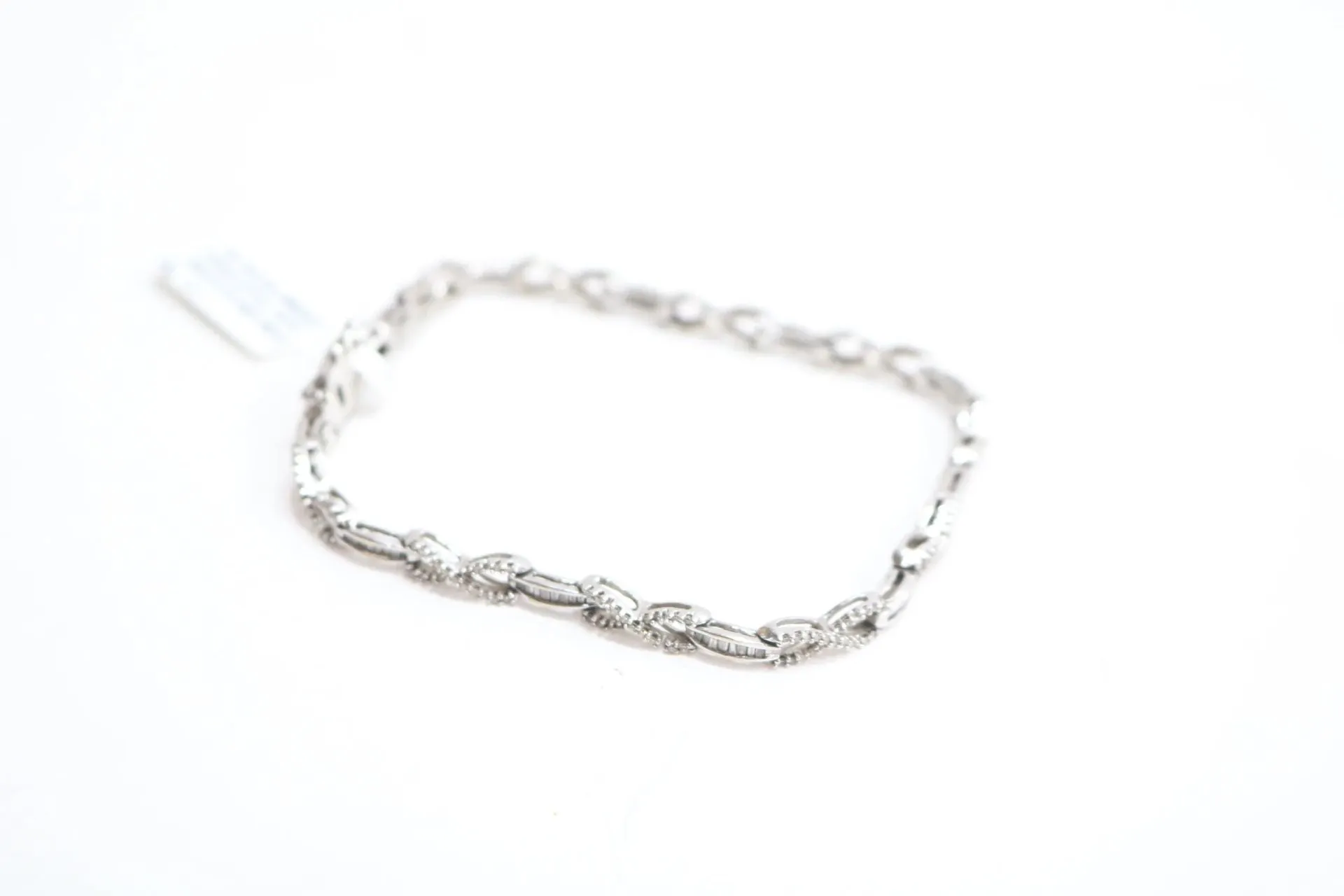 10K White Gold Diamond Tennis Bracelet (Length 8 Inches) 2.72 CTW (Local pick-up only) Clearance Sale!!!