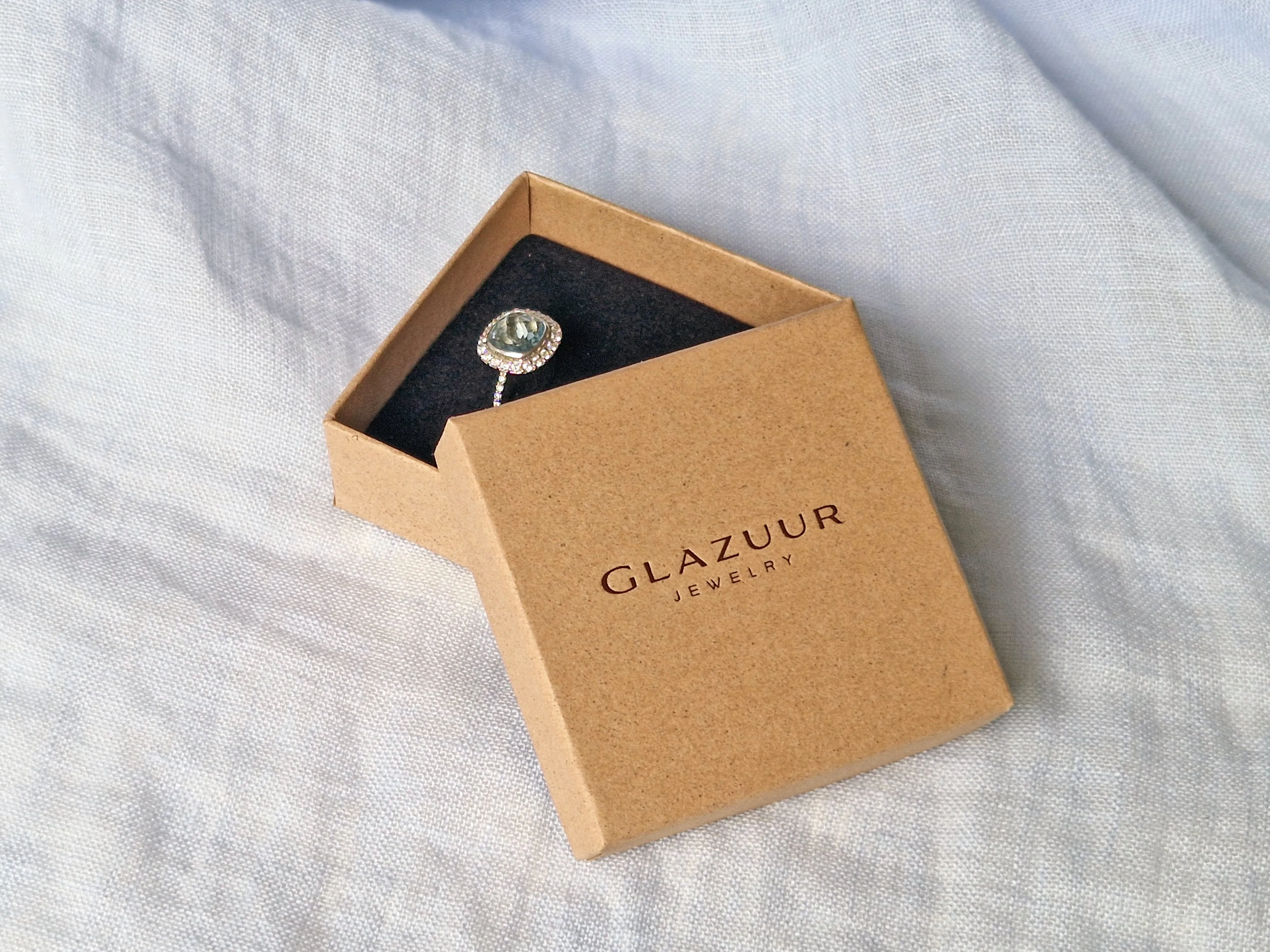 14K Solid Gold Oakley Sapphire Necklace