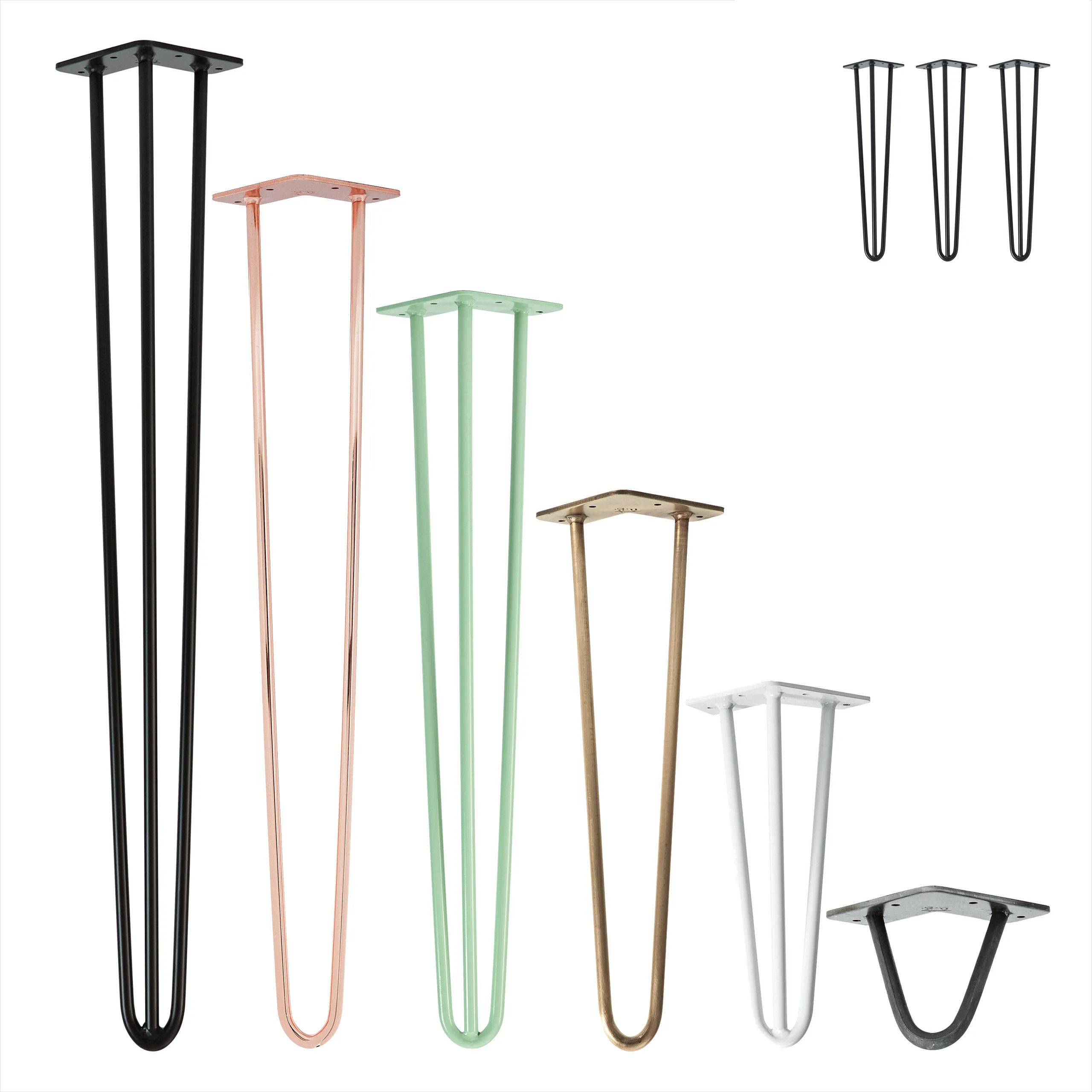 3er Set HAIRPIN Legs