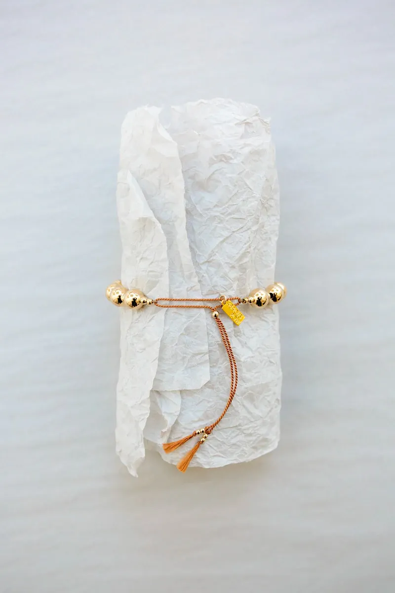 Abacus Row Moon Sun Bracelet Clay