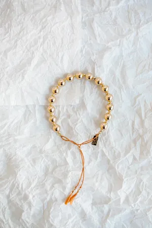 Abacus Row Moon Sun Bracelet Clay