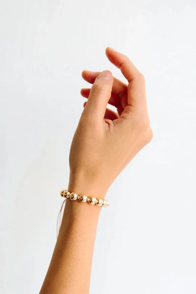 Abacus Row Moon Sun Bracelet Clay