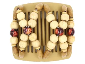 African Butterfly Chameleon Hair Comb - Beada Blonde 18