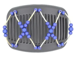 African Butterfly Hair Comb - Beada Tube Black 48