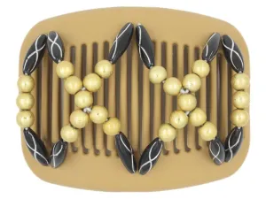 African Butterfly Hair Comb - Dalena Blonde 66
