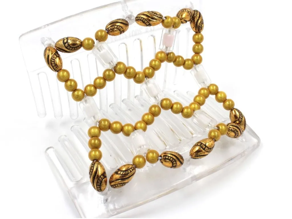 African Butterfly Thick Hair Comb - Ndalena Clear 105