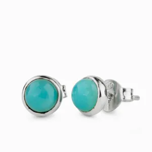 Amazonite Stud Earrings