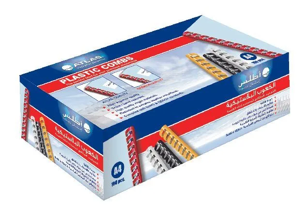 Atlas A4 Binding Comb White 32mm