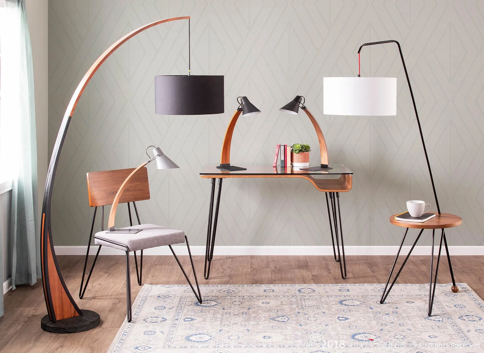 Avery Desk - Walnut