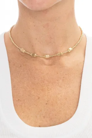 Barrel Bead Necklace