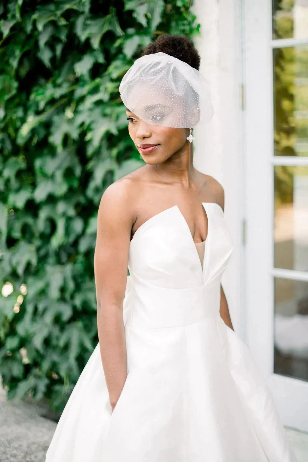 Birdcage veil - Mini sparkle birdcage veil
