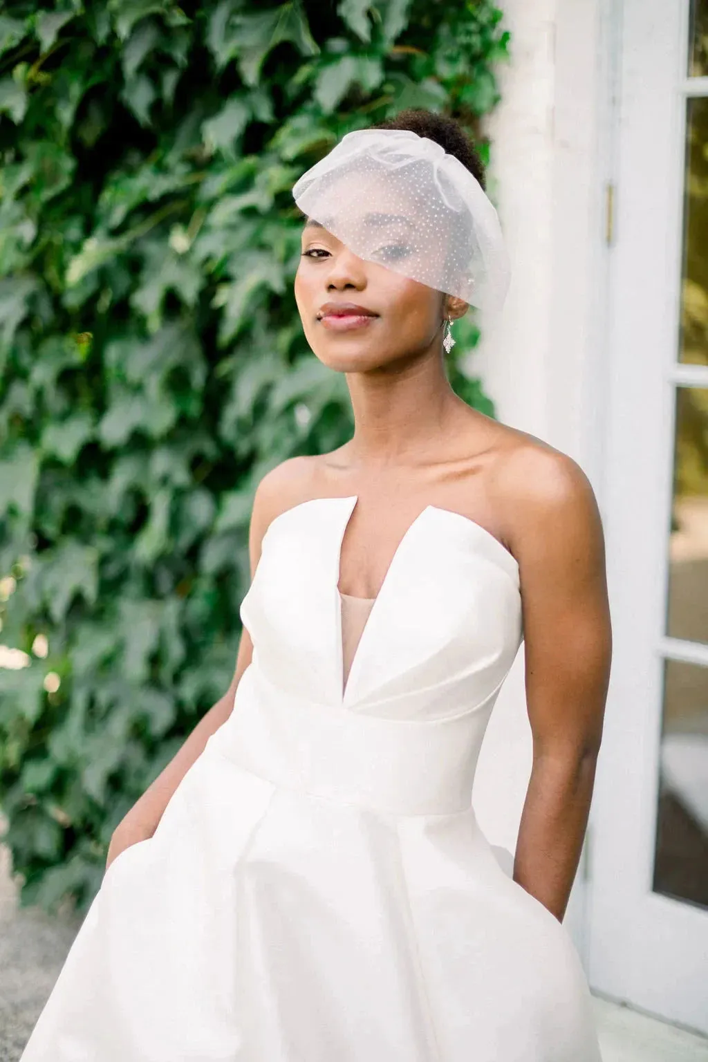 Birdcage veil - Mini sparkle birdcage veil