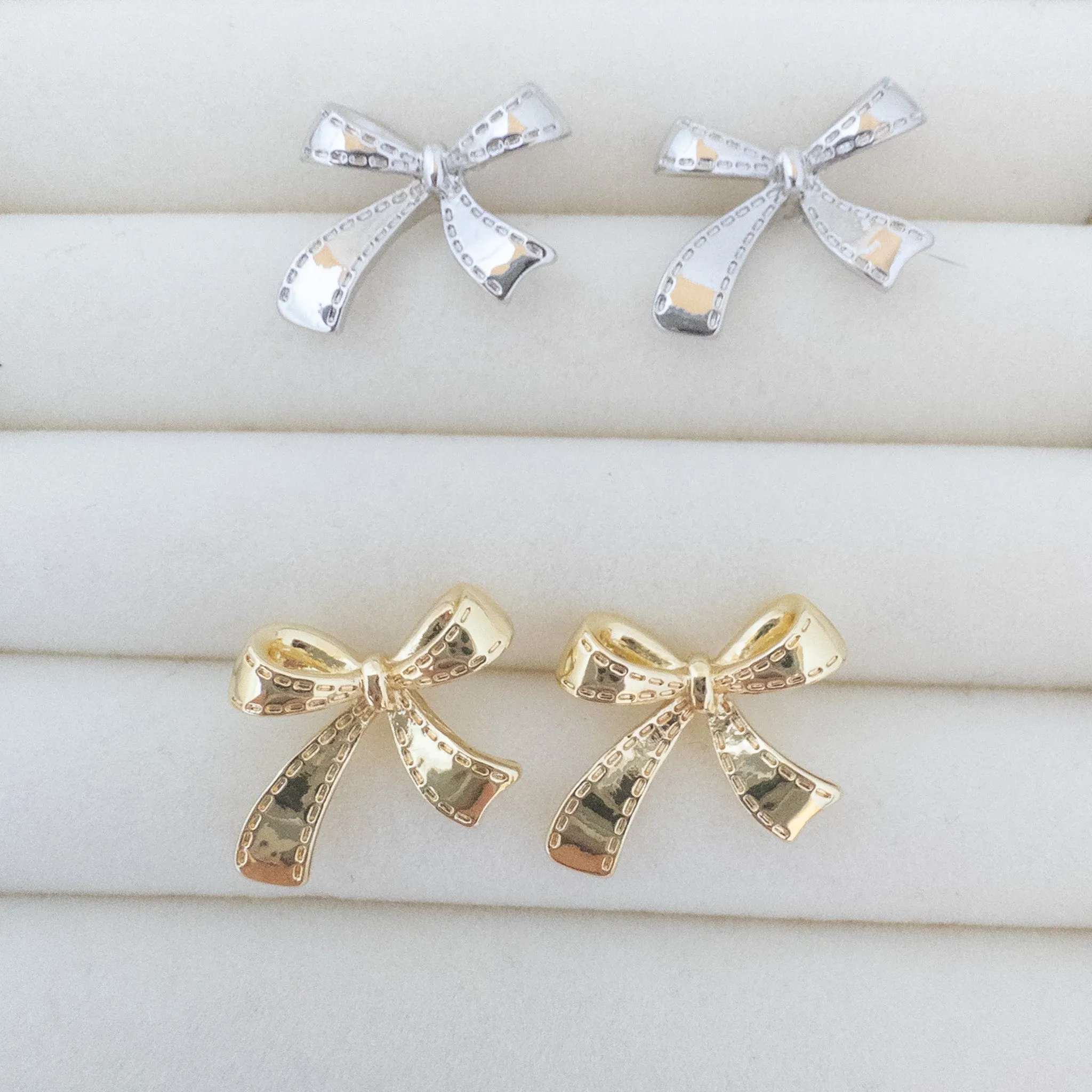 Bow Stud Earrings