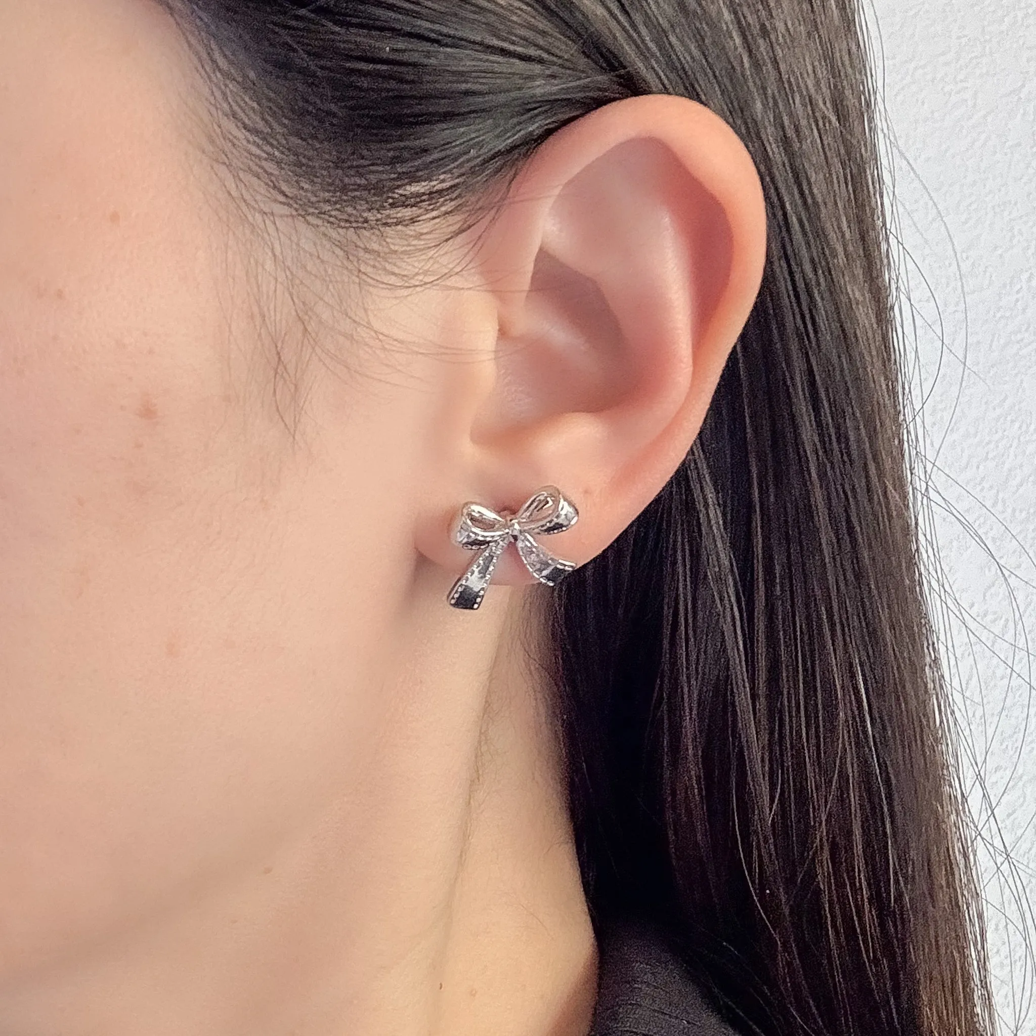 Bow Stud Earrings