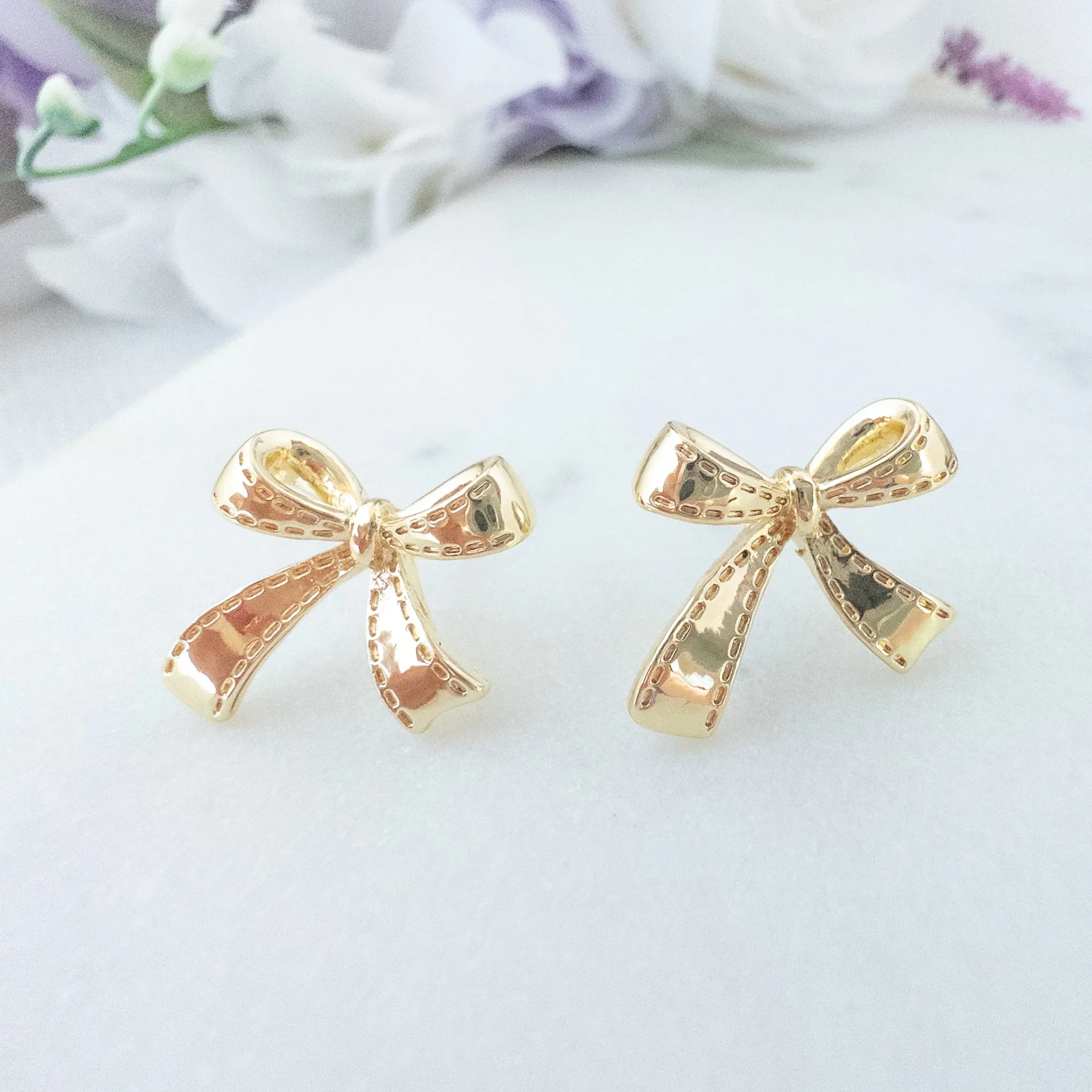 Bow Stud Earrings
