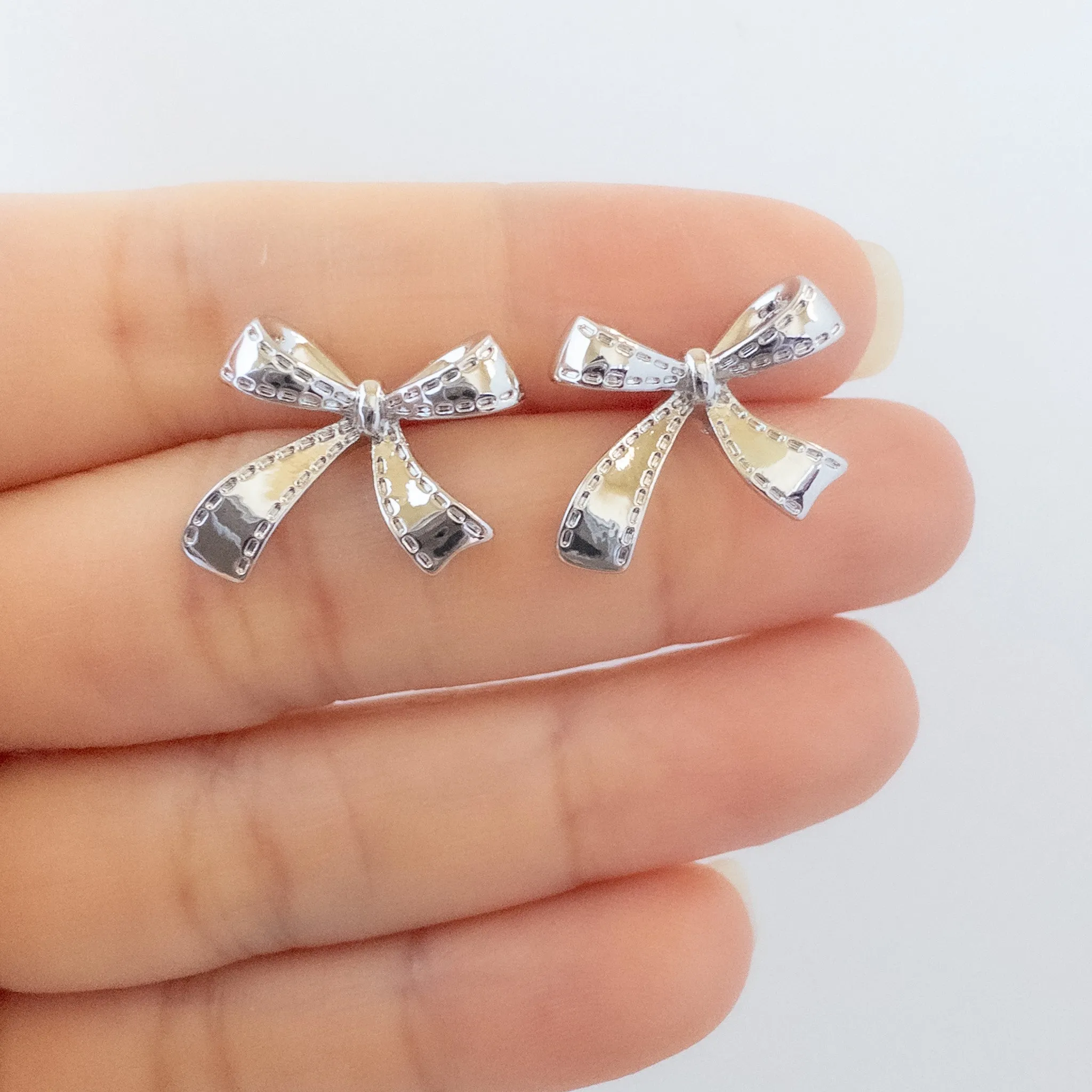 Bow Stud Earrings