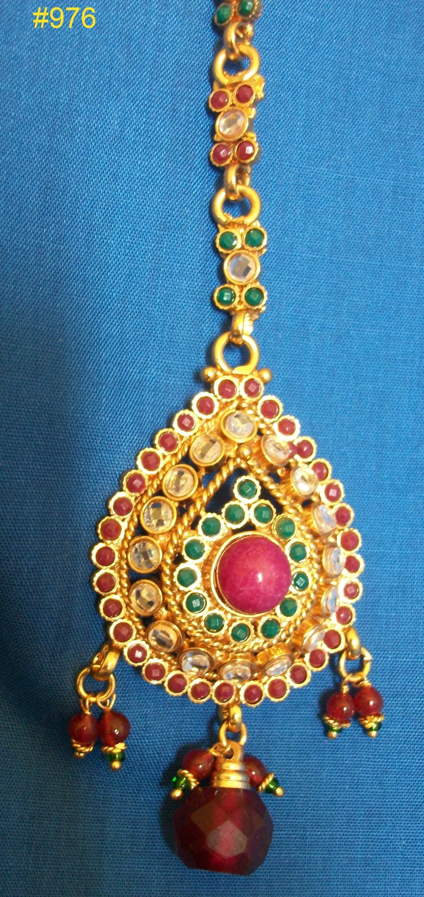 Bridal Set 976 Polki Indian Bridal Ethnic Jewelry Necklace Set