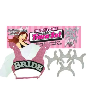 Bride to Be Naughty Tiara Set