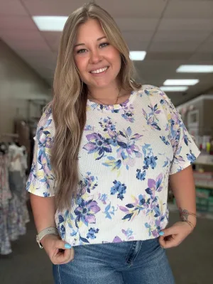 Calming Floral Top