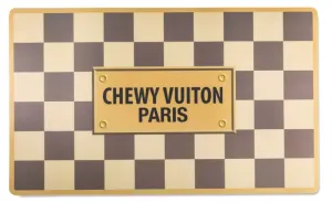 Checker Chewy Vuiton Placemat
