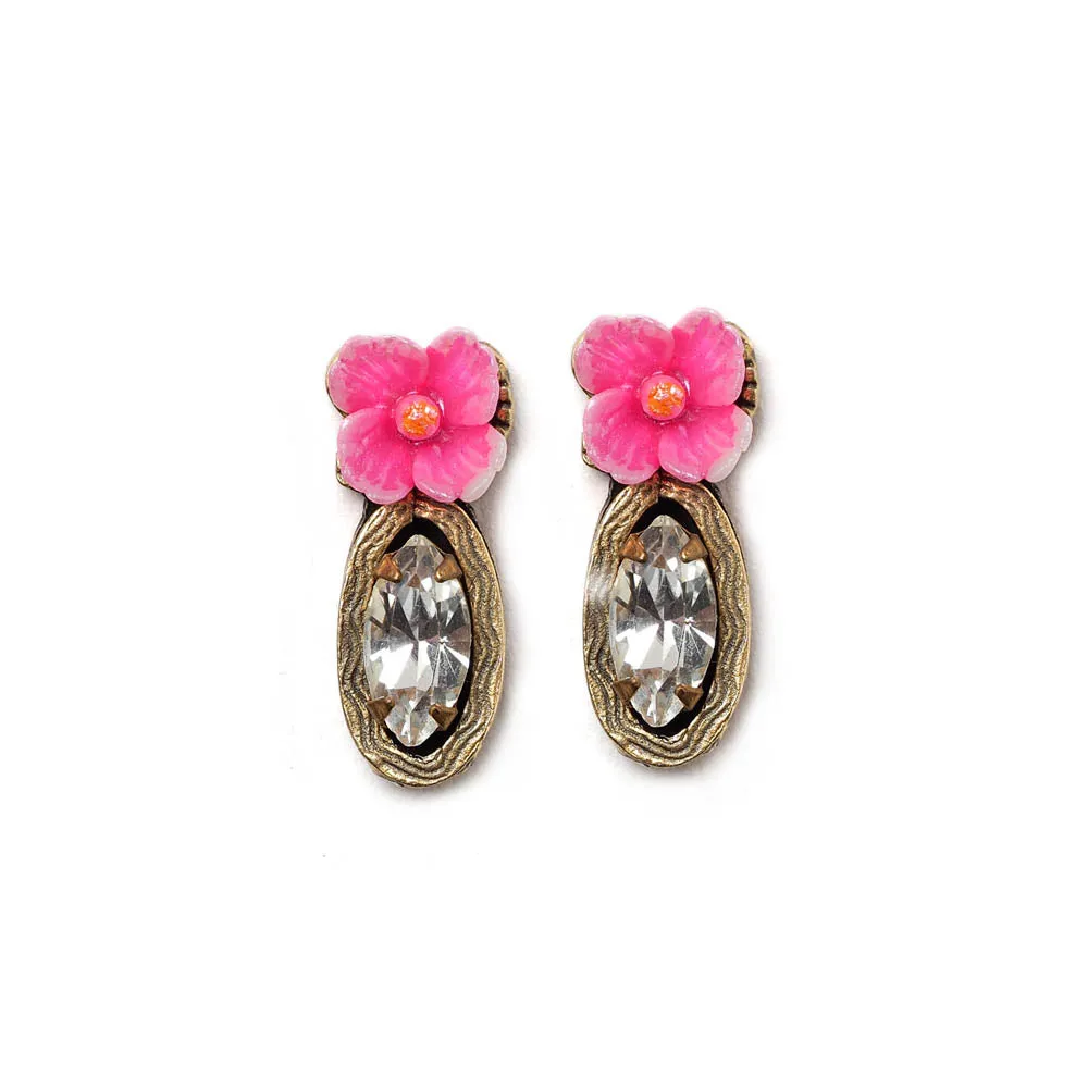 Colored Bird Small Stud Earrings Set