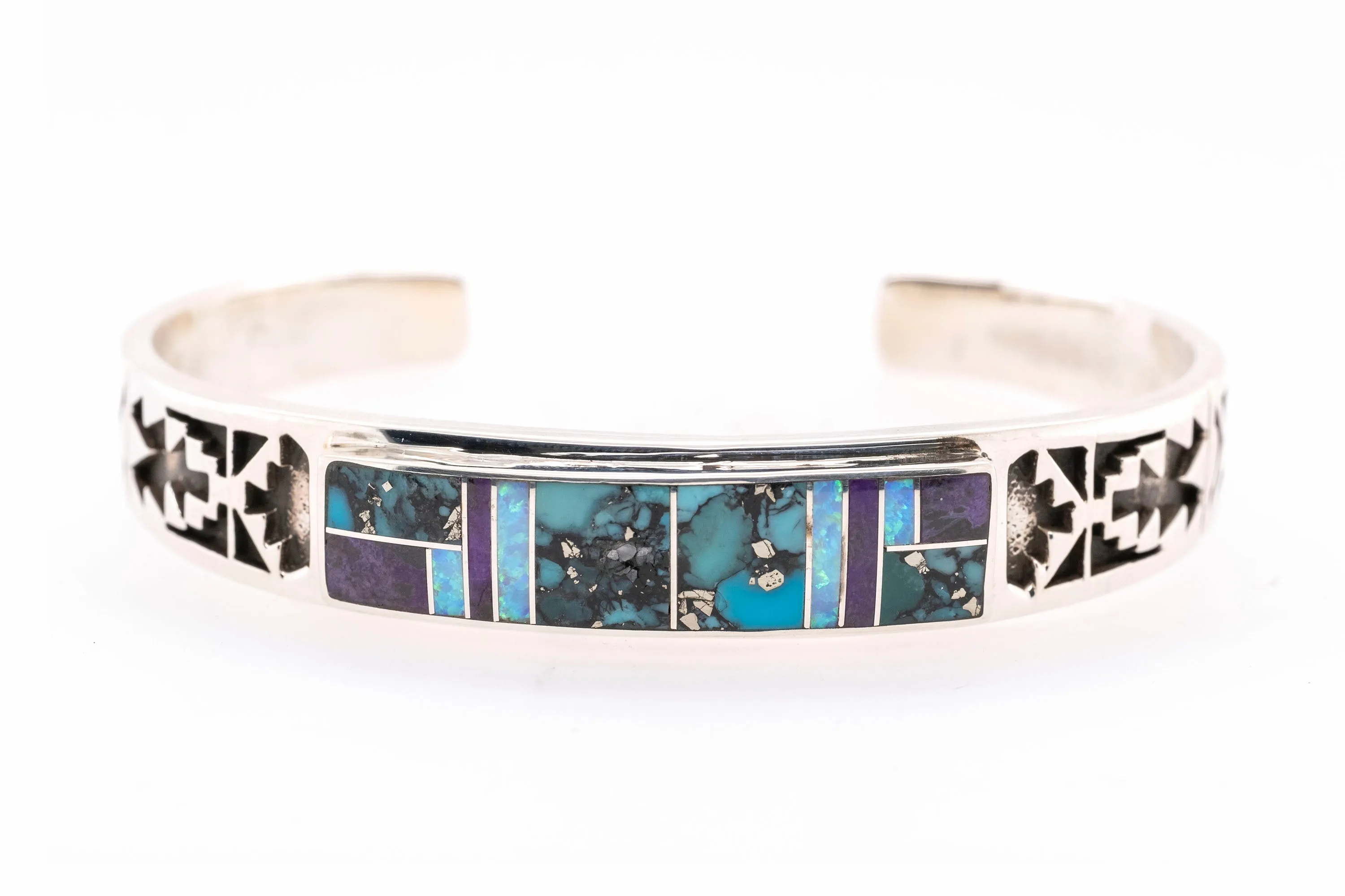 David Rosales Shalako Inlaid Bracelet