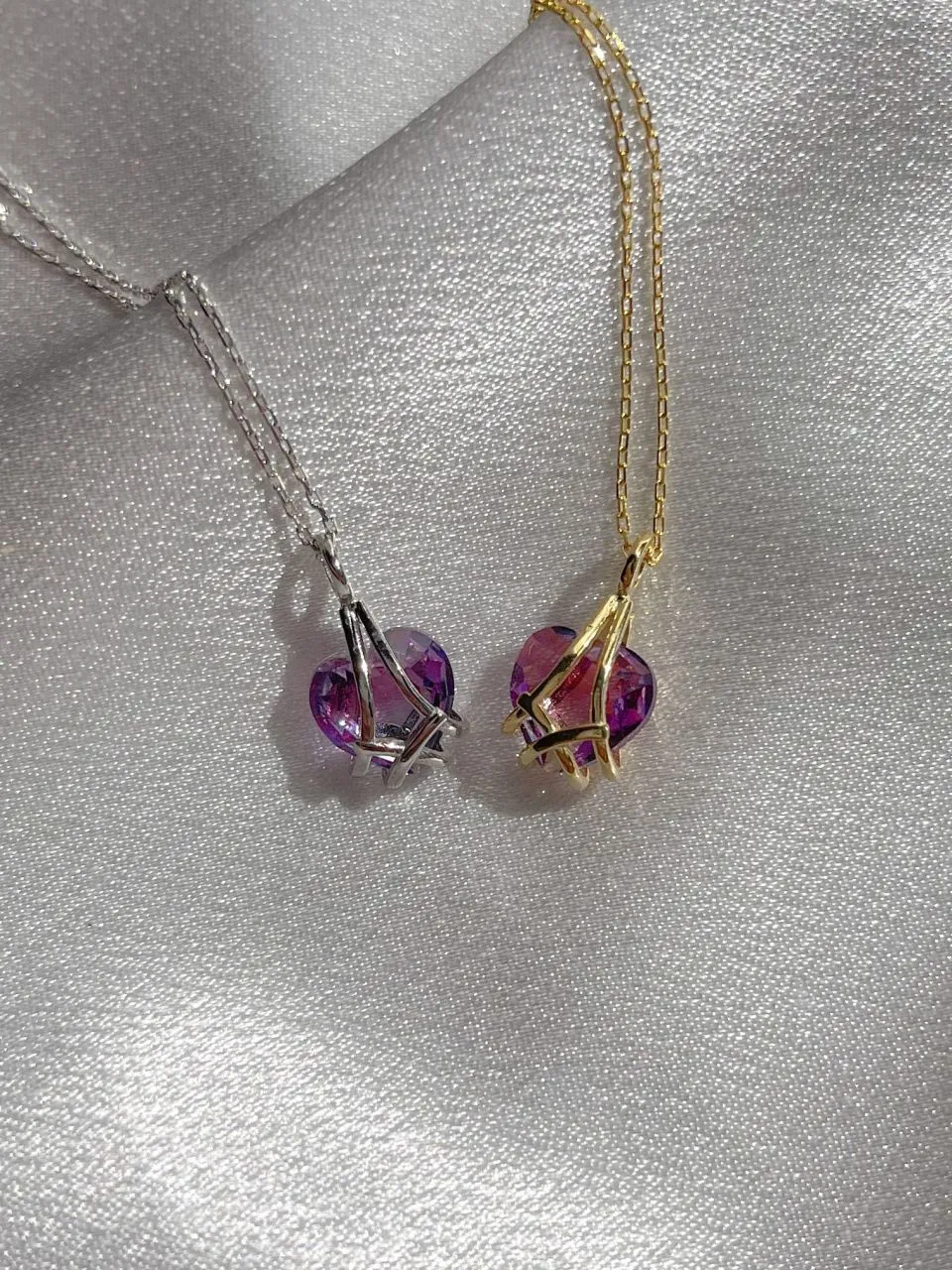Diamond Chateau Heart Necklace, Friendship Necklaces, 925 Sterling Silver