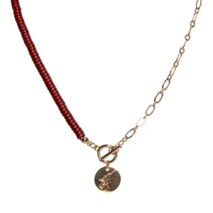 Emerson Street Arrowhead Charm Half Strand Beaded Necklace