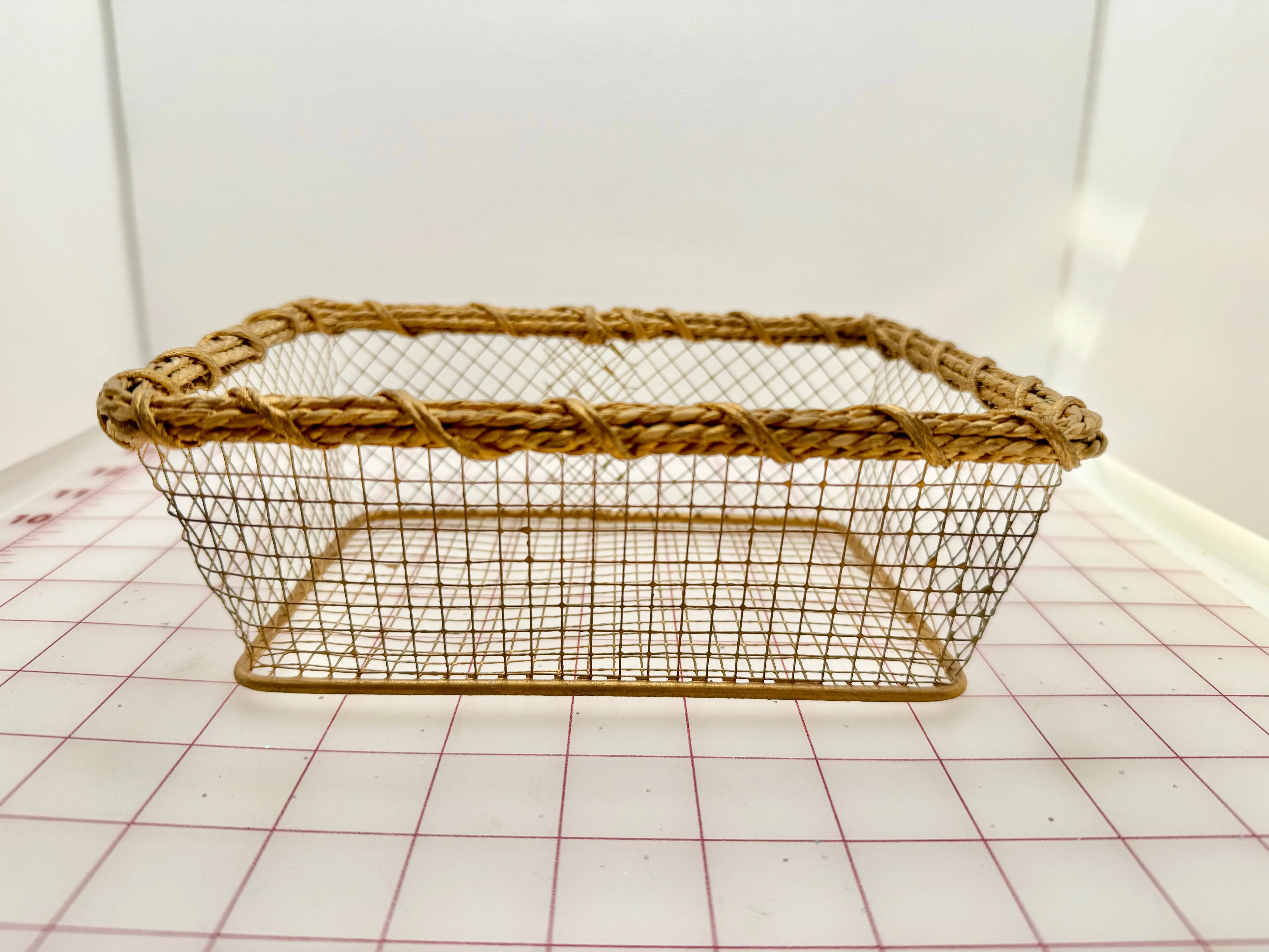 Fancy Basket - Gold Only Two Available Close-Out