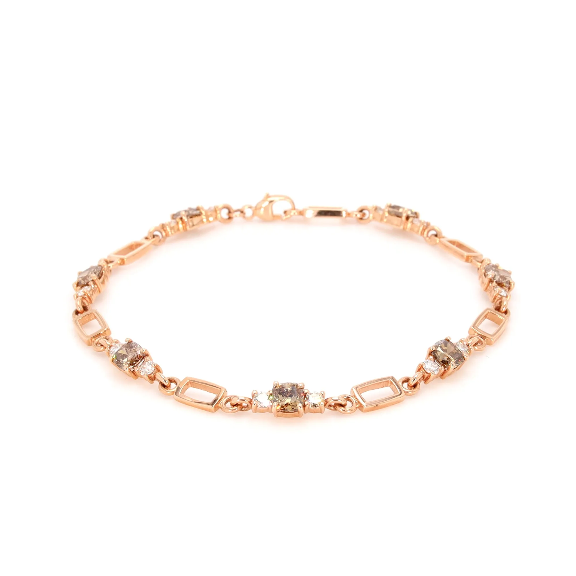 Fancy Color Diamond Bracelet