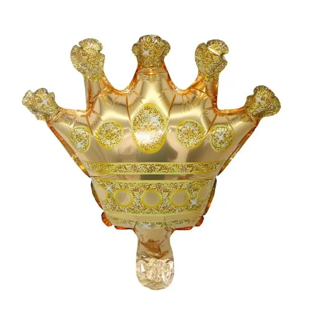 Foil Balloon Gold Crown 14inch