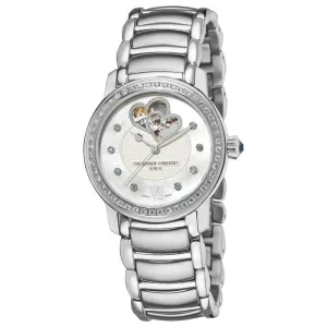 Frederique Constant Heart Beat Stainless steel & Diamonds Lady's Watch