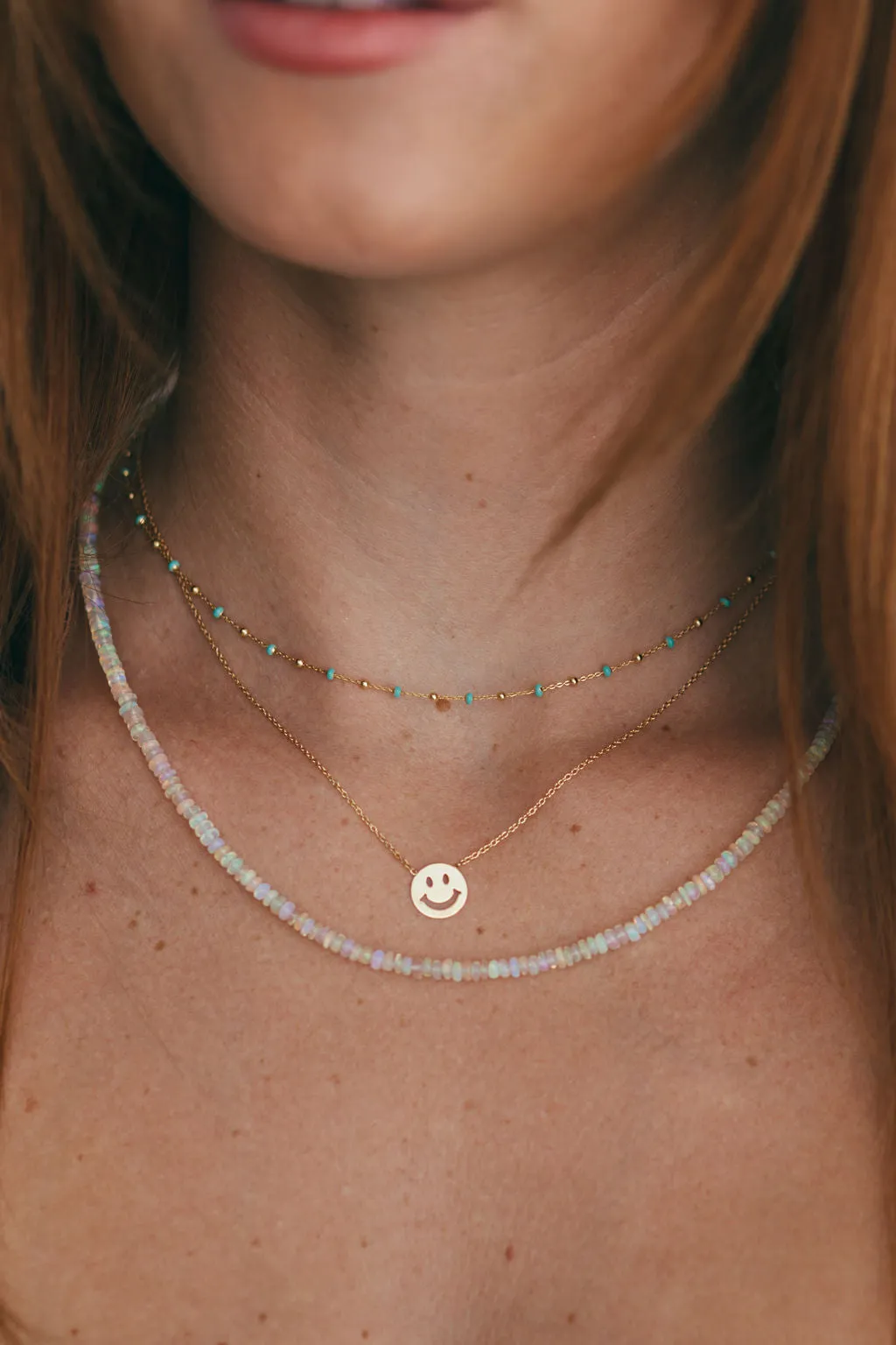 Happy Face Necklace