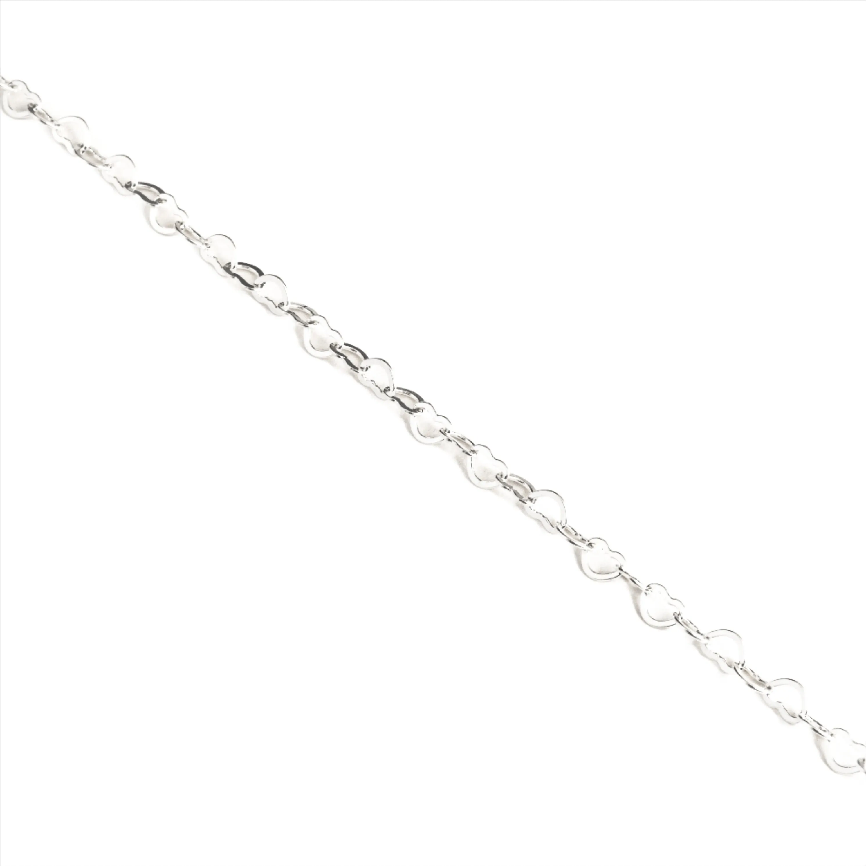 Heart Bracelet In Silver