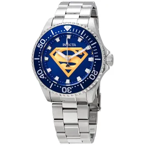 Invicta DC Comics Superman Quartz Blue Dial Men's Watch 29688