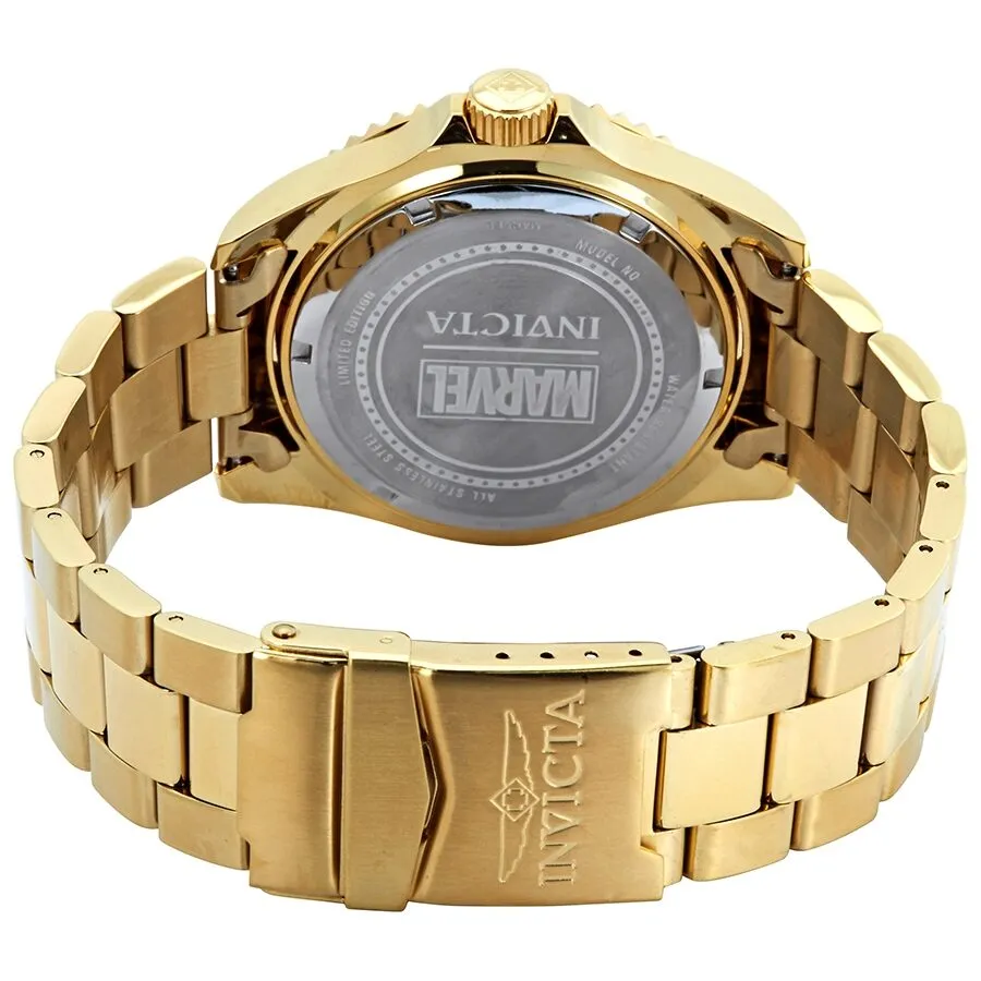 Invicta Marvel Ironman Black Dial Men's Watch 29678