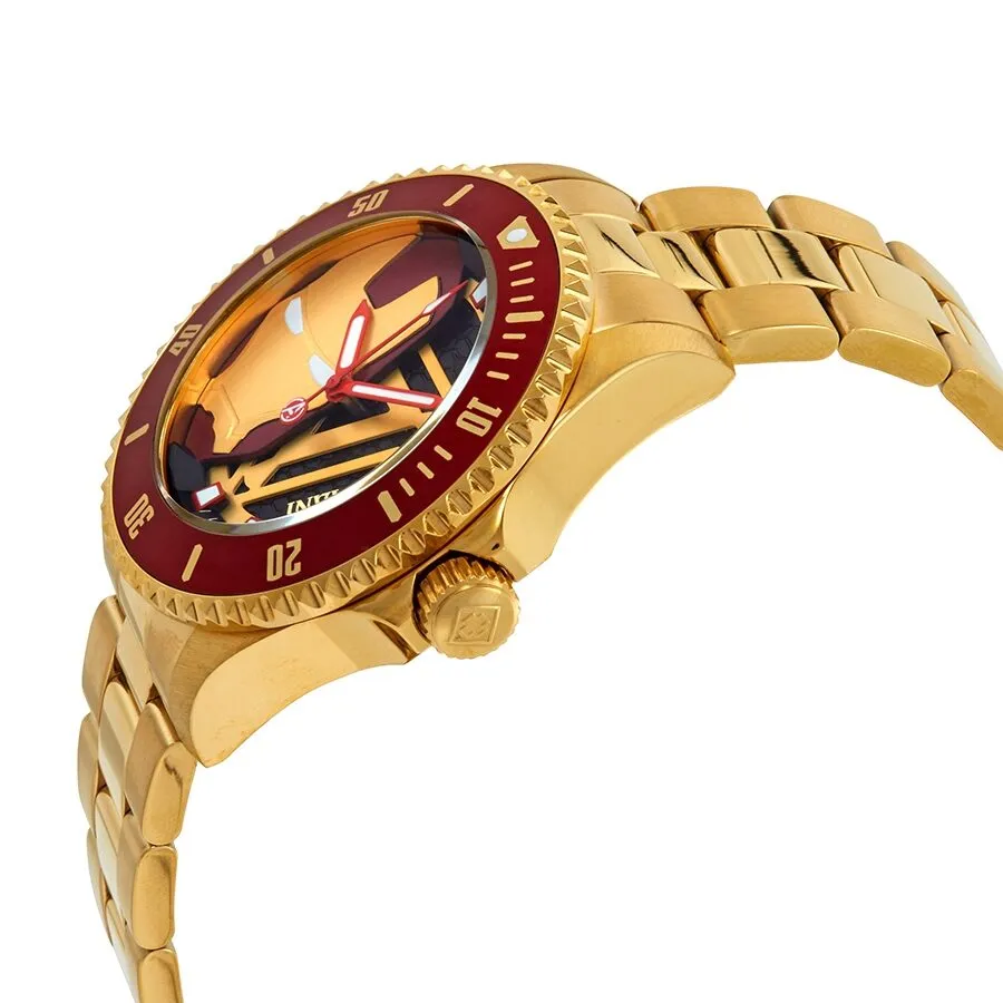 Invicta Marvel Ironman Black Dial Men's Watch 29678