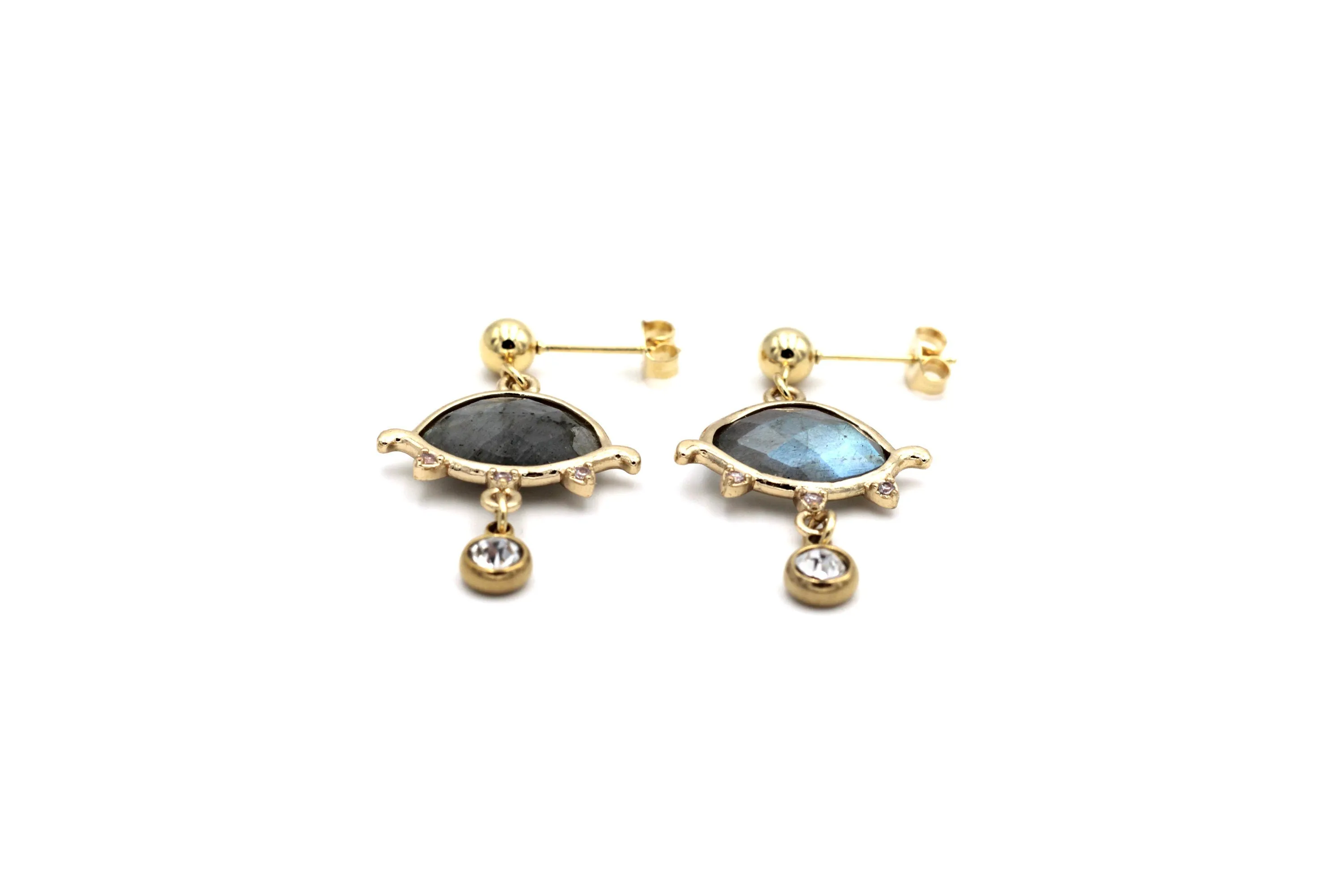 Labradorite Earrings