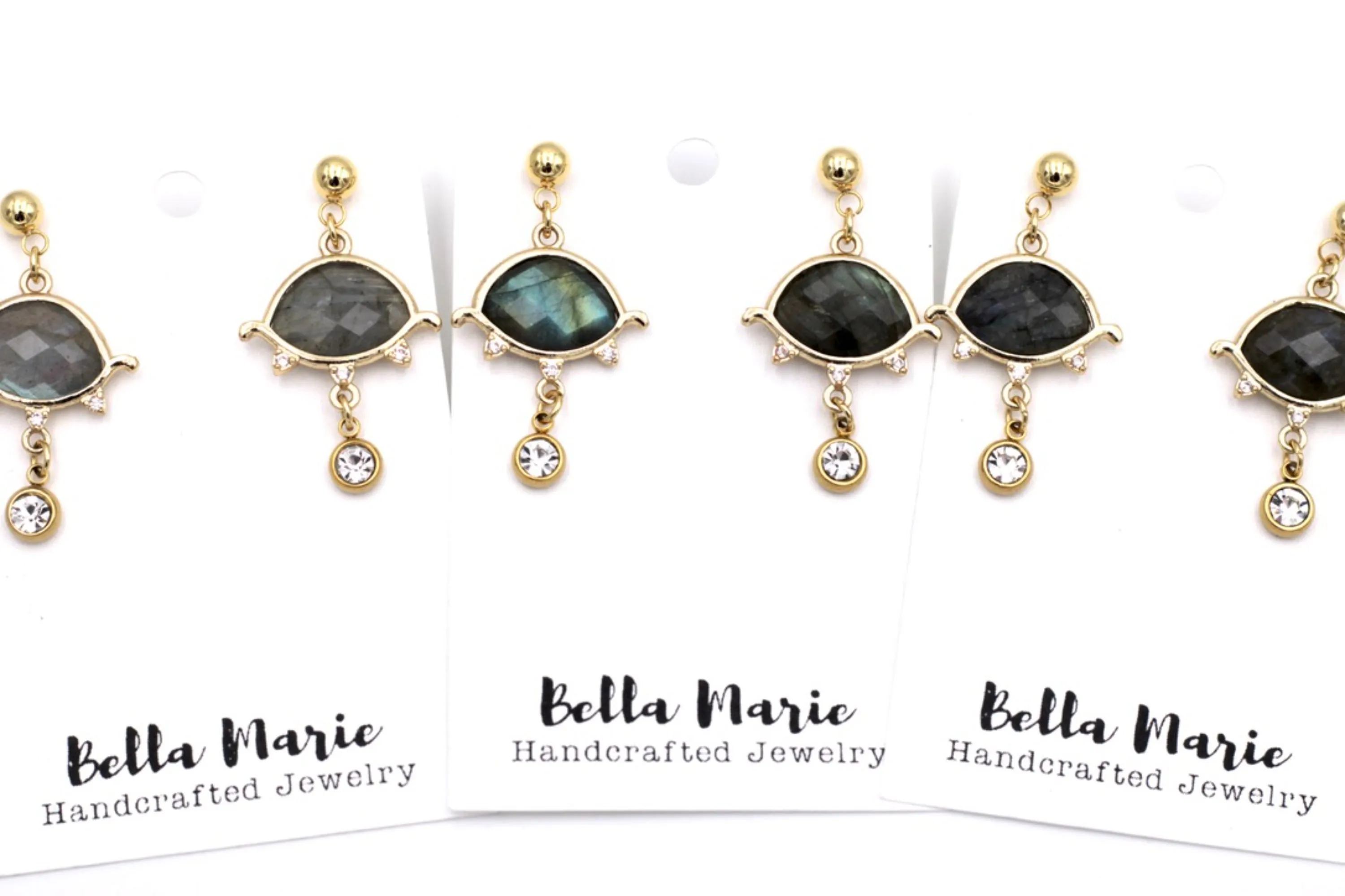 Labradorite Earrings