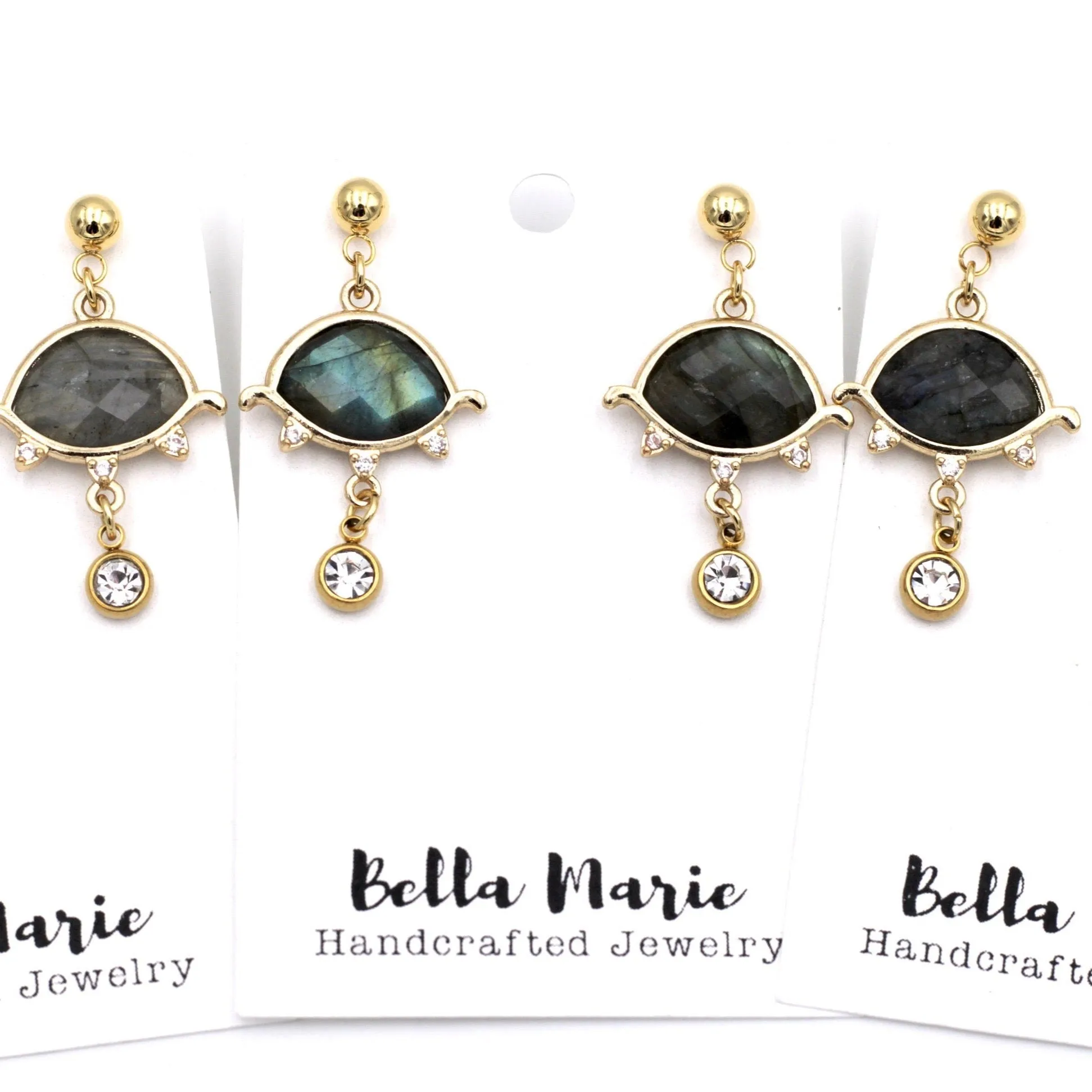 Labradorite Earrings