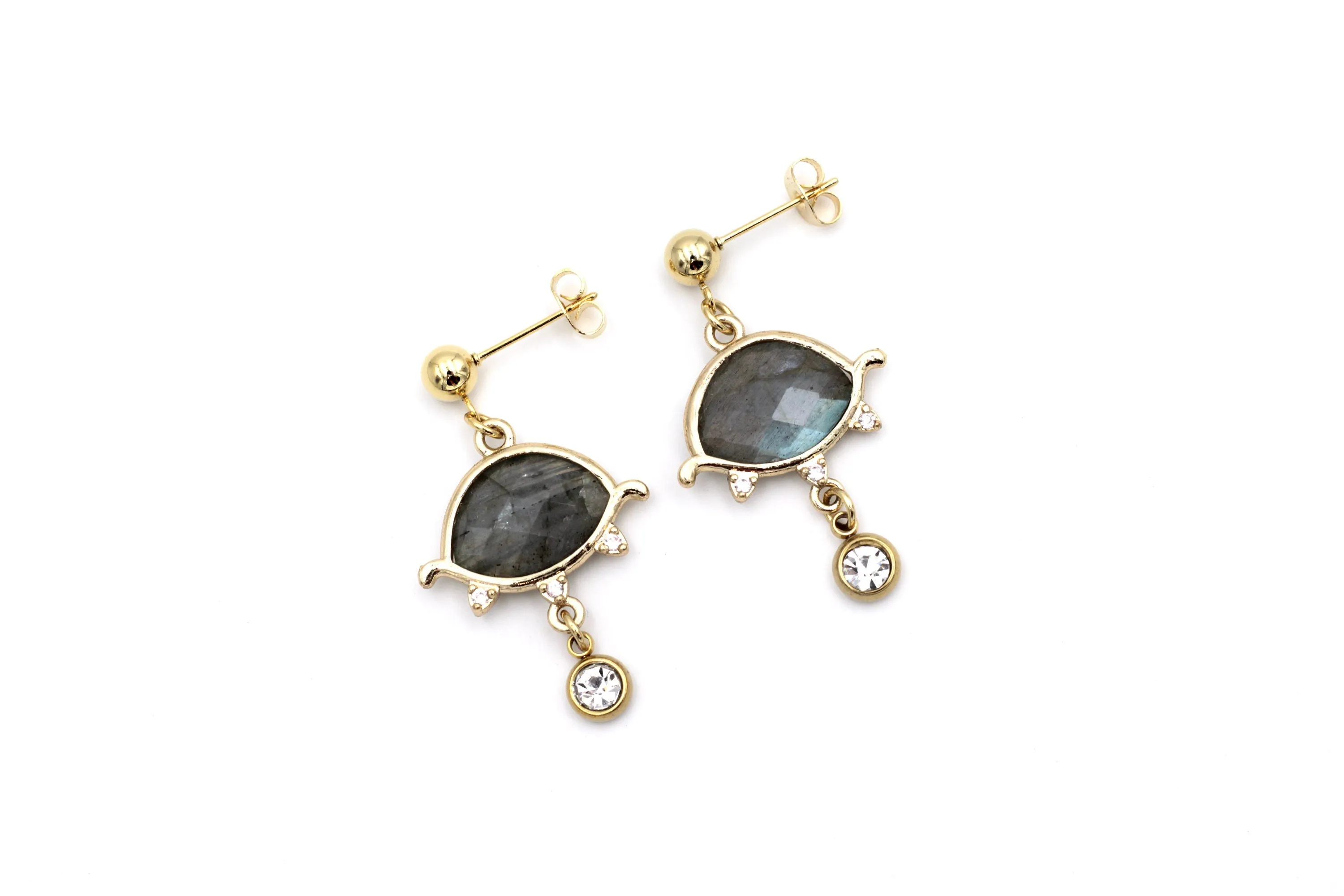 Labradorite Earrings