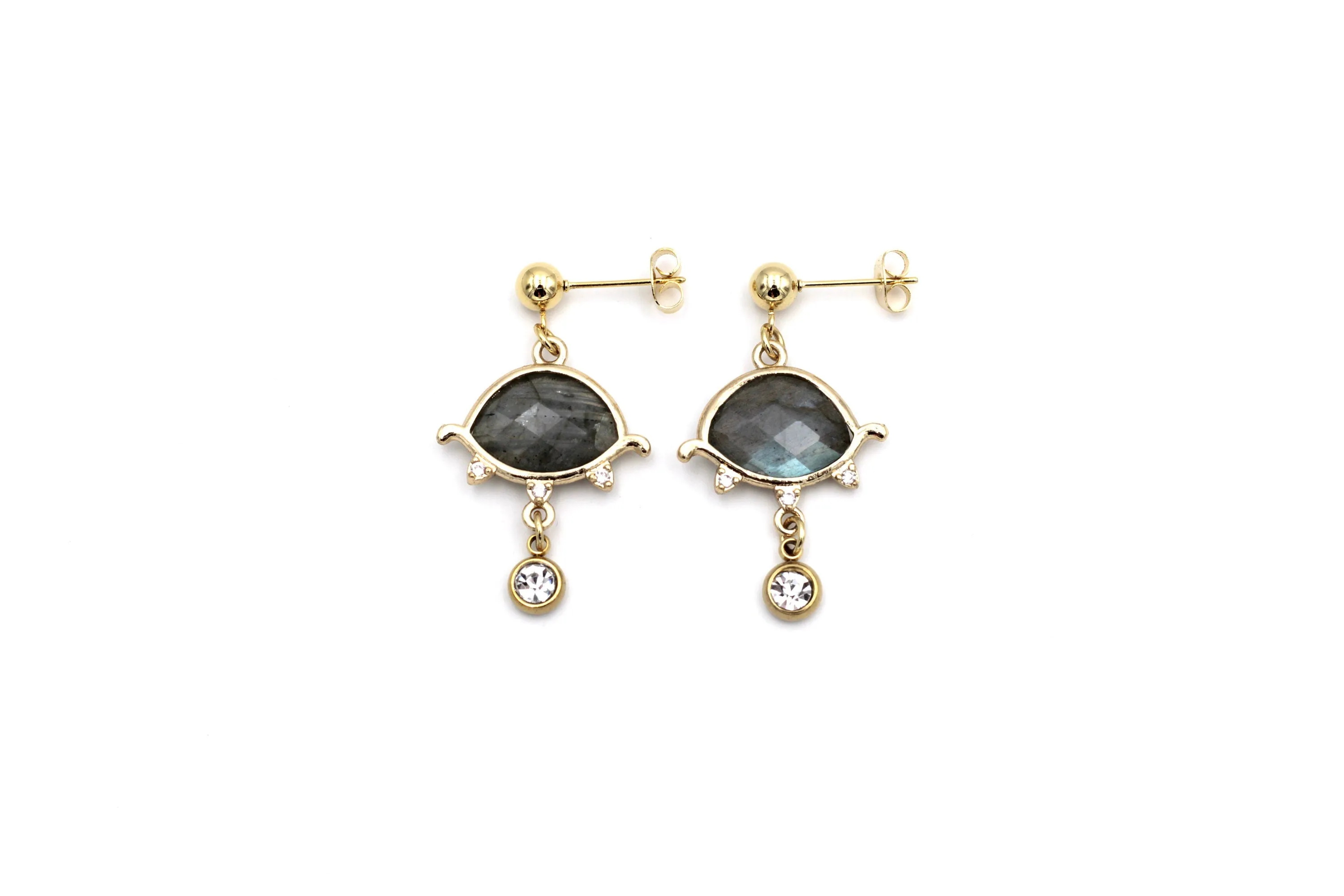 Labradorite Earrings