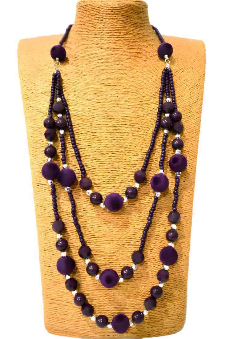 Layered Beaded Necklace