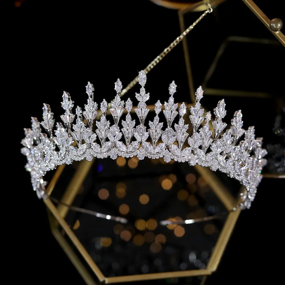 Luxury Bridal Crown Tiara