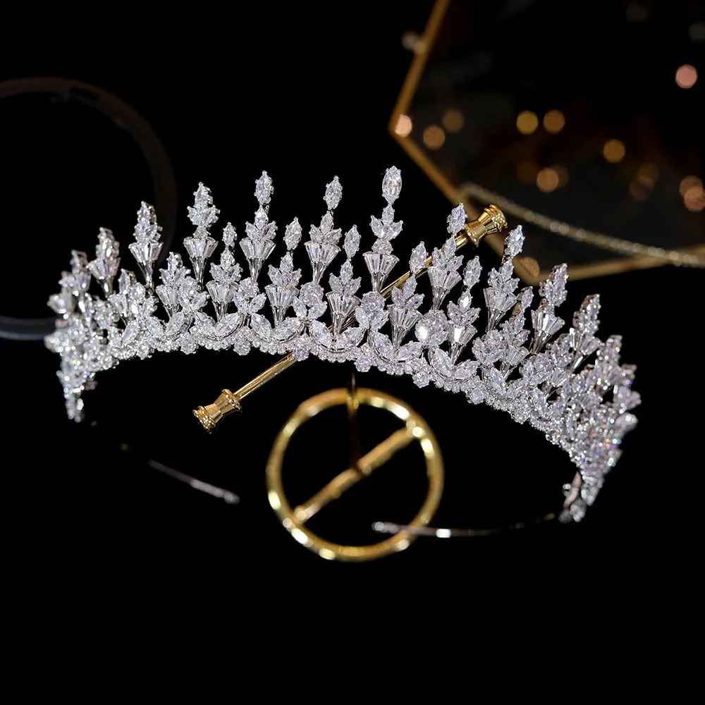 Luxury Bridal Crown Tiara