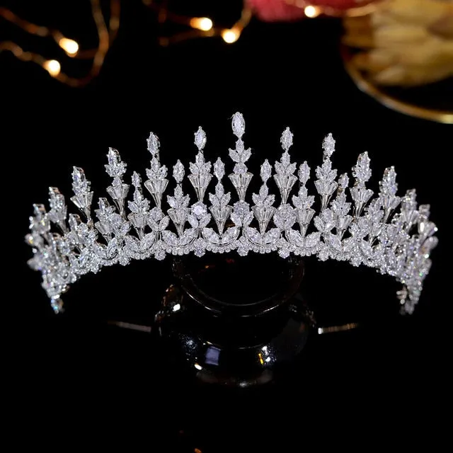Luxury Bridal Crown Tiara