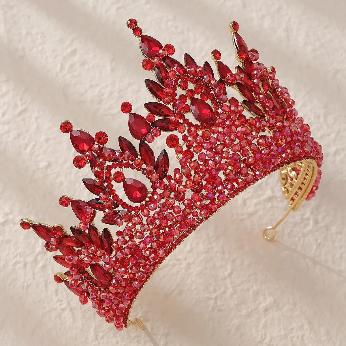 Luxury Crystal Tiara Prom Hair Accessories Crown