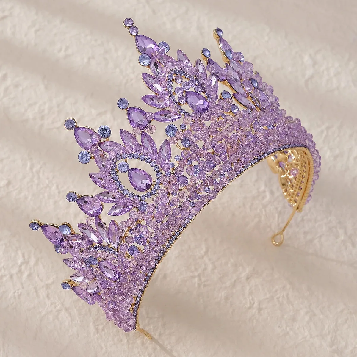 Luxury Crystal Tiara Prom Hair Accessories Crown